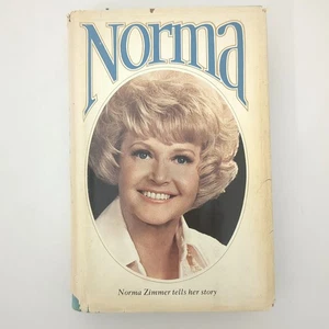 Norma Biography Inspiration Faith Hardcover Book Norma Zimmer 1976 - Picture 1 of 24