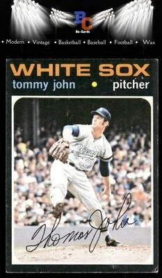 1971 Topps #520 Tommy John - Image 1 of 2