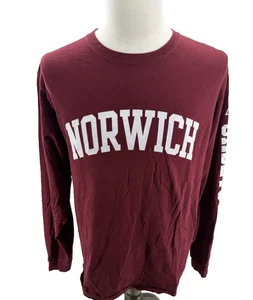 Champion Norwich University Cadets VINTAGE Langarm-T-Shirt Large - Bild 1 von 9