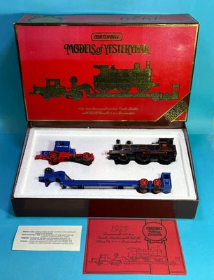 Matchbox Models of Yesteryear YS-16 1929 Scammell Truck Trailer Loco Train MIB - Image 1 of 4