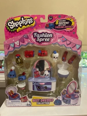 ~NEW~ Shopkins Season 3 ~ Fashion Spree ~ Best Dressed Collection Playset - image 1 of 2
