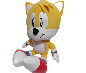 TAILS SONIC THE HEDGEHOG UK CA SEGA PLUSH Lg CHARACTER VINYL HANDS & FEET - Picture 1 of 13
