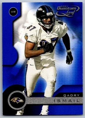 2001 Quantum Leaf Qadry Ismail Baltimore Ravens #13 - Image 1 of 2