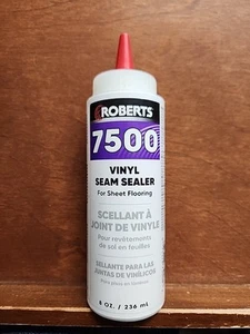 ROBERTS Vinyl Seam Sealer 8 oz. Waterproof Brushable Sealant For Sheet Flooring - Picture 1 of 4