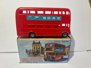 Empire MG12 Double Decker Bus, Plastic, Original, Vintage, Rare, Made Hong kong. - Picture 1 of 12