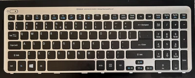 Acer Aspire V5-571P Series 15.6" Backlit US Keyboard NSK-R3KBW - Image 1 of 3