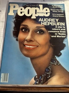 People Magazine April 12 1976 Audrey Hepburn From Robin And Marian - Picture 1 of 6