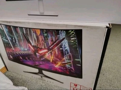 Alienware - AW3225QF 32 Inch QD-OLED Curved 4K UHD 240Hz G-SYNC Gaming Monitor - Image 1 of 4