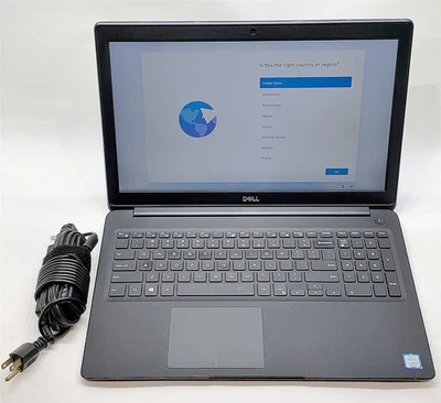 Dell Latitude 3500 Laptop i5 8265U 1.60GHZ 15.6" FHD 16GB 256GB NVMe Windows 11 - Image 1 of 4
