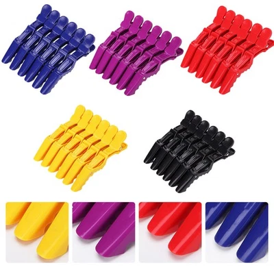 30 Pcs Salon Hairdressing ABS Plastic Clips Sectioning Hair Clips - Image 1 of 4