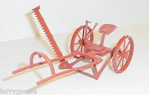 Sickle Bar Mower Rusty Miniature 1/24 Scale G Scale Diorama Accessory Item - Picture 1 of 1