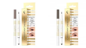 Christian Laurent Brow Pen 2in1 Cool Brown 6 & 2 in1 Warm Brown - Picture 1 of 5