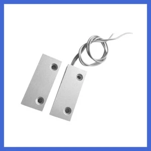 4PCS Wired NO Aluminum securityreed Magnetic Sensor door contacts w/screws - Picture 1 of 7