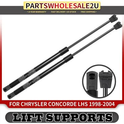 2x puntales de soporte de elevación del capó delantero para Chrysler Concorde 1998-2004 LHS 1999-2001 Foto 1 de 4