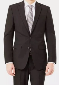 Nuevo Abrigo Blazer Traje Deportivo Negro Elástico Calce Clásico Izod Para Hombres 40 Largo - Imagen 1 de 4