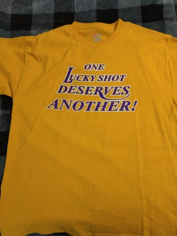 LA Lakers Vintage One Shot Deserves Another Shirt Cover