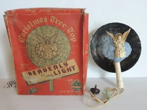 Lámpara Bradford Westinghouse vintage con luz reflectante celestial superior de árbol de Navidad - Imagen 1 de 10