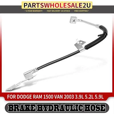 Manguera hidráulica de freno delantera derecha para Dodge Ram 1500 Van 2003 V6 3,9 L V8 5,2 L 5,9 L Foto 1 de 4