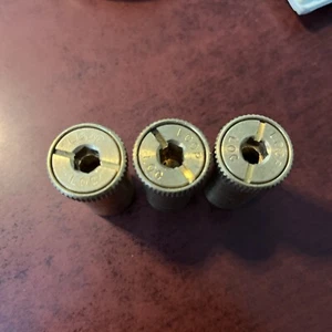 3 Genuine Loop Loc Solid Brass Pool Safety Cover Anchor 3/4" - Picture 1 of 2