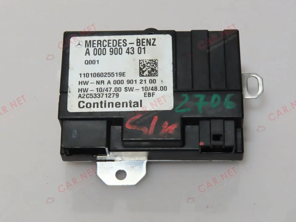 A0009004301 CENTRALINA EBF POMPA CARBURANTE MERCEDES-BENZ SLK 200 R172 - Immagine 1 di 4