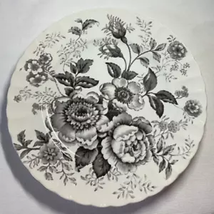 Ralph Lauren Morning Garden piastra nera TransferWare diametro 11 1/8 NUOVO - Foto 1 di 2