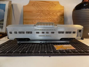 O-gauge Lionel Cupola Streamlineata Silver Range 2532 illuminato (S052208) - Foto 1 di 12