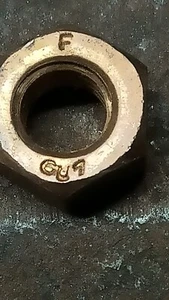 5 X DIN 934 Sechskantmutter Kupfer  M8 Mutter Muttern - Bild 1 von 2