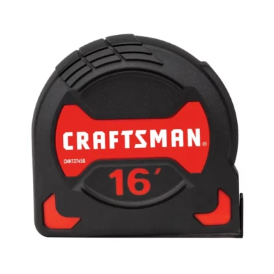 (2 PACK) NEW Craftsman Auto Lock Tape Measure NEW 16 Foot MADE IN THE USA - Image 1 of 3