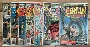 Conan the Barbarian Marvel Comic Lot, Between 43 and 82