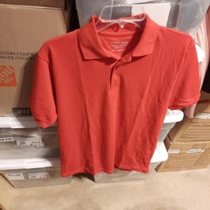 NEW ! Authentic Galaxy School Uniform Boy Short Sleeve Red Size 18 - Picture 1 of 3