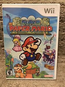 SUPER PAPER MARIO FOR NINTENDO WII * NEW & SEALED Wata Ready