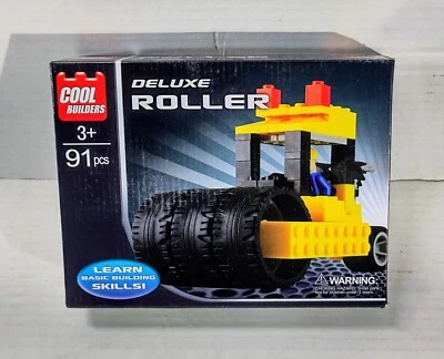 Cool Builders Deluxe Roller Construction Vehicle Learn Basic Building Skills - Image 1 of 2