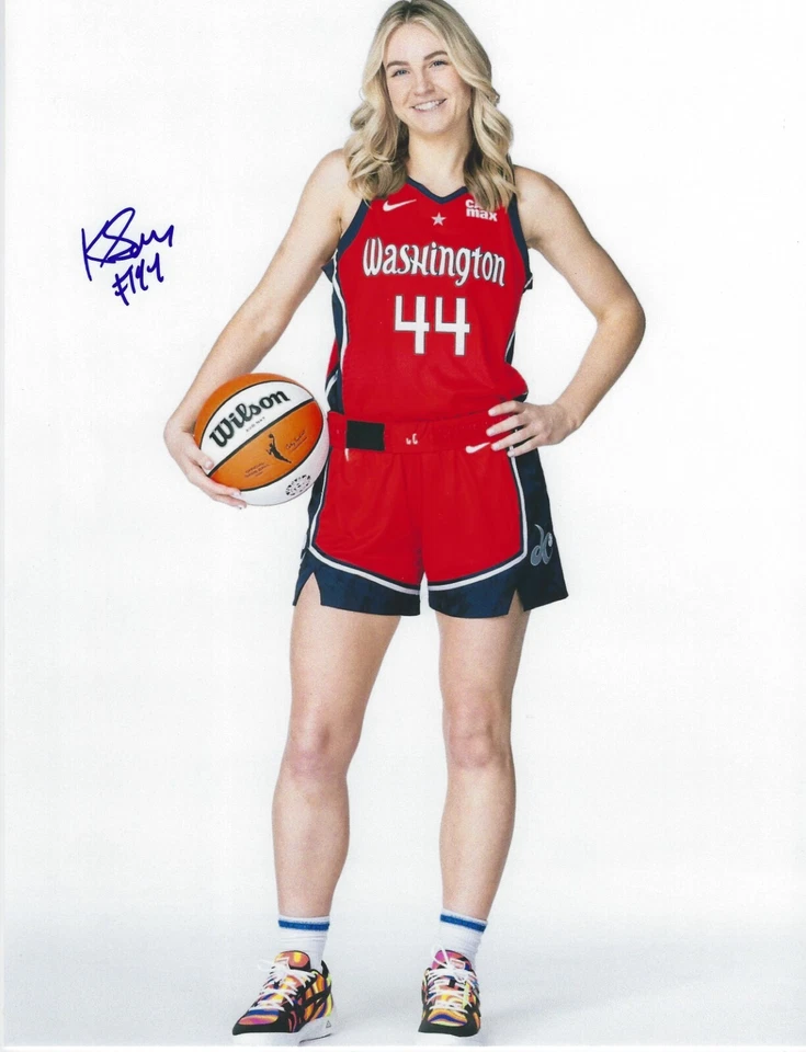 KARLIE SAMUELSON Signed 8.5 x 11 Photo WNBA Basketball MINNESOTA LYNX Stanford - Image 1 of 1
