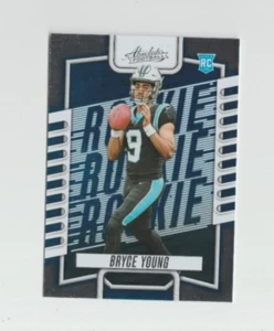 BRYCE YOUNG 2023 PANINI ABSOLUTE FOOTBALL ROOKIE FOIL # 101 ALABAMA CAR PANTHERS - Picture 1 of 2