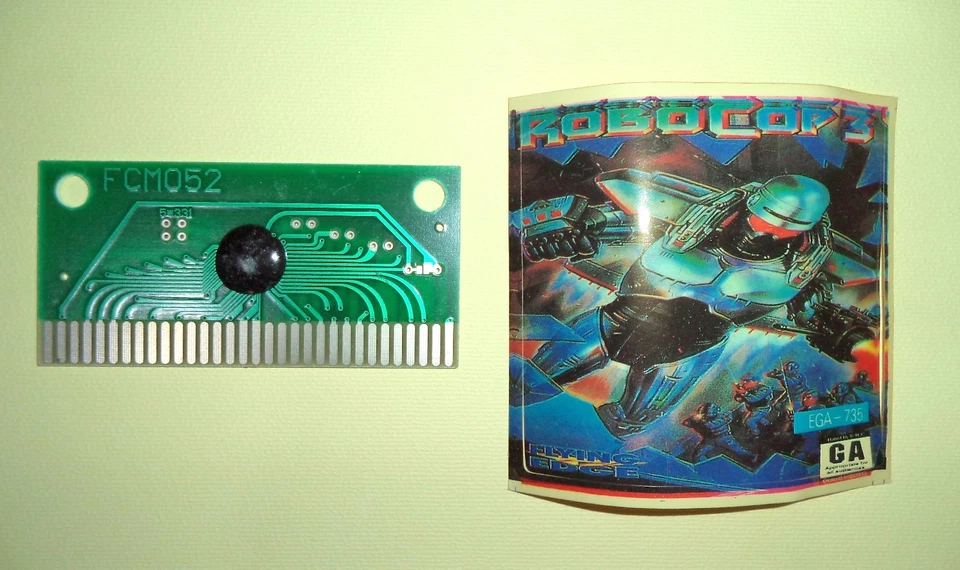 ROBOCOP 3: Sega Mega Drive / Genesis PCB Video Games. - Image 1 of 1