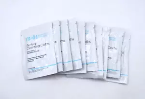 Lot/10 M-61 Powerful Skincare Perfect Cleansing Cloths ~ - Picture 1 of 2