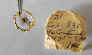 RUEDA DE EQUILIBRIO COMPLETA LE COULTRE 480. NUEVO STOCK ANTIGUO. - Imagen 1 de 5