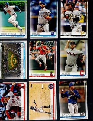 2019 TOPPS BASEBALL 251-500 YOU PICK BUY MORE SAVE MORE - Image 1 of 4