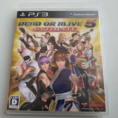 USE DEAD OR ALIVE 5 Ultimate Sony PlayStation PS3 japan game - Image 1 of 4