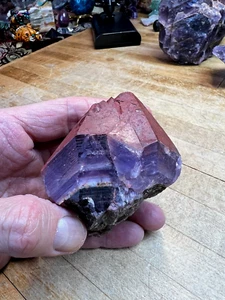 Auralite 23 Amethyst Crystal Gemstone Natural Healing Laser Points Specimens 532 - Picture 1 of 16