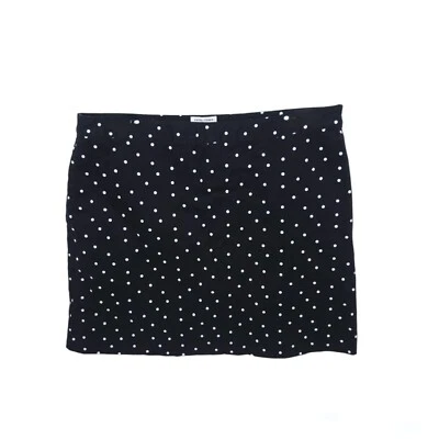 Falda corta Izod para mujer 6 bolsillos negros Performx cremallera atlética forrada elástica Foto 1 de 4