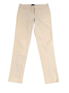 Cynthia Rowley Damen Größe 4 Baumwolle Anzughose Beige Skinny Bein - Bild 1 von 11