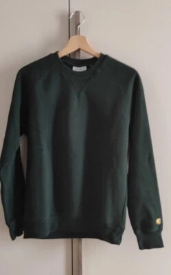 Felpa Carhartt taglia XS Verde Scuro - Imagen 1 de 2