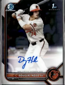 2022 Bowman Chrome #CDA-DH Douglas Hodo III NM/M - Picture 1 of 2