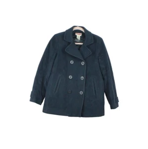 Chaquetón para mujer LL Bean Bellandi italiano 100 % lana de cordero aislante azul talla 6 - Imagen 1 de 9