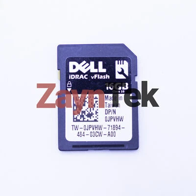 Dell 16GB iDRAC vFlash Class10 SD Card (JPVHW) - Image 1 of 2