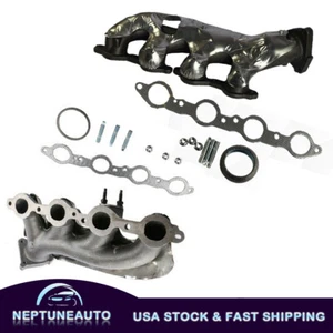 Colector de escape izquierdo+derecho para Chevy Silverado Cadillac Escalade Esv GMC Sierra - Imagen 1 de 11