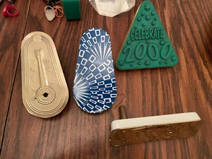 KONVOLUT VON VIER ( 4 ) PARTY / NEUJAHR KURBELGERÄUSCHMACHERN - Bild 1 von 1