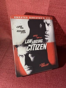 LAW ABIDING CITIZEN Limited Edition Blu-Ray Steelbook W/ Back Card CLEAN - Imagen 1 de 6