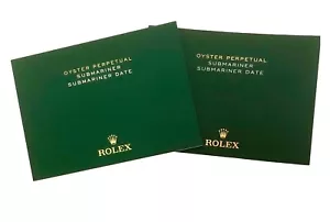 Rolex Submariner Date Booklet 2012 2014 2018 2020 2021 inglés-elige 1 - Imagen 1 de 12